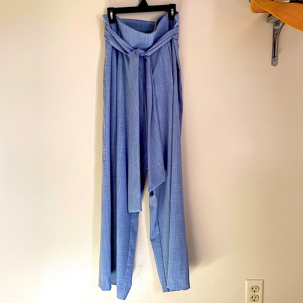 Wide leg dress pants